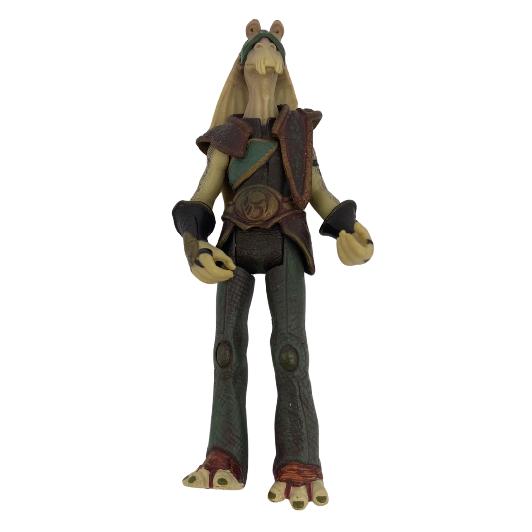 Star Wars Gungan Captain Roos Tarpals complete with comm talk chip 379