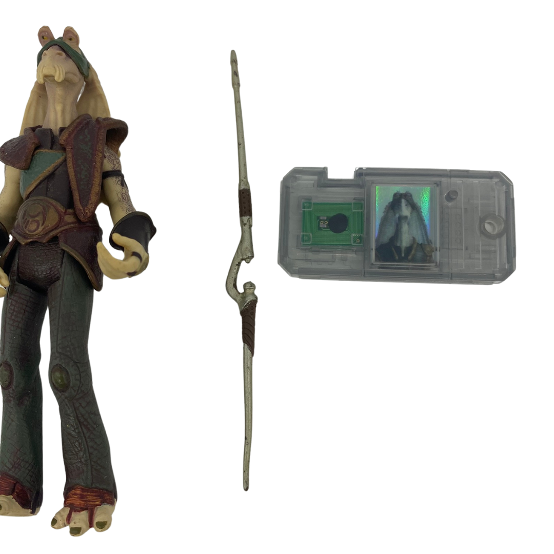 Star Wars Gungan Captain Roos Tarpals complete with comm talk chip 379