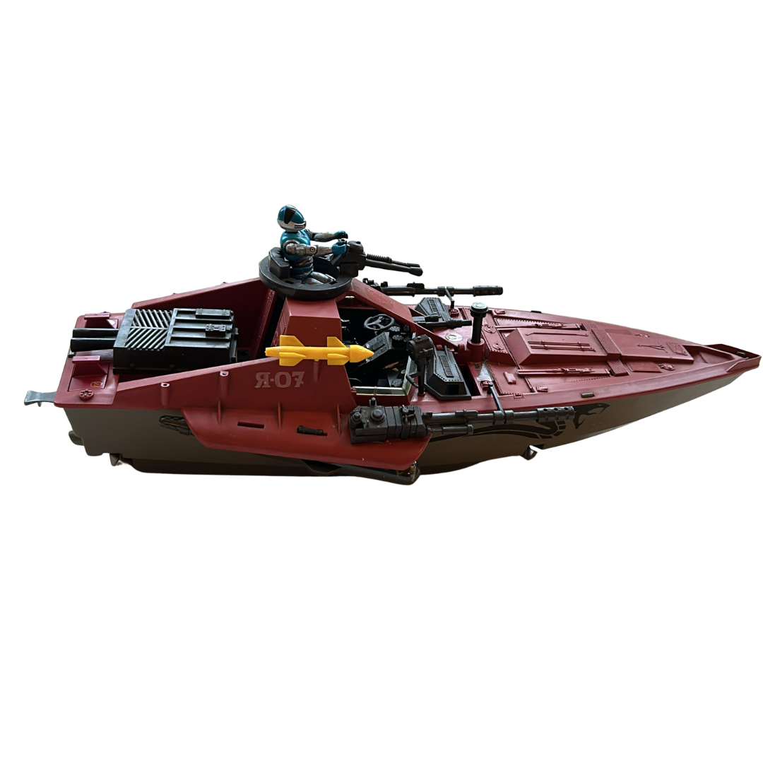 GI Joe, Action Force Moray / Hydrofoil complete with Lamprey and Spotlight lens