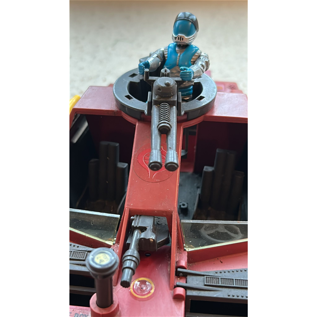 GI Joe, Action Force Moray / Hydrofoil complete with Lamprey and Spotlight lens