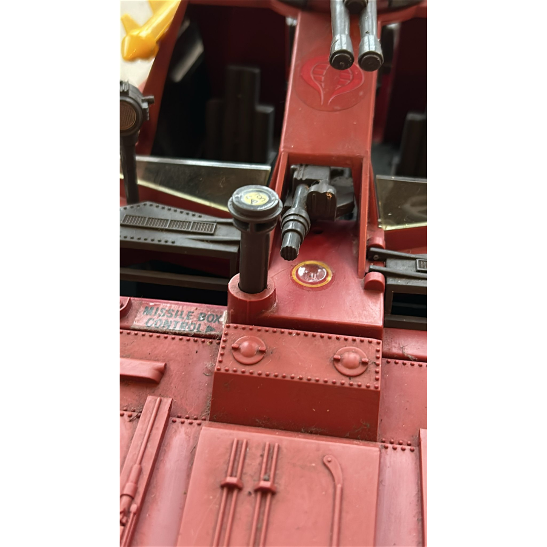 GI Joe, Action Force Moray / Hydrofoil complete with Lamprey and Spotlight lens