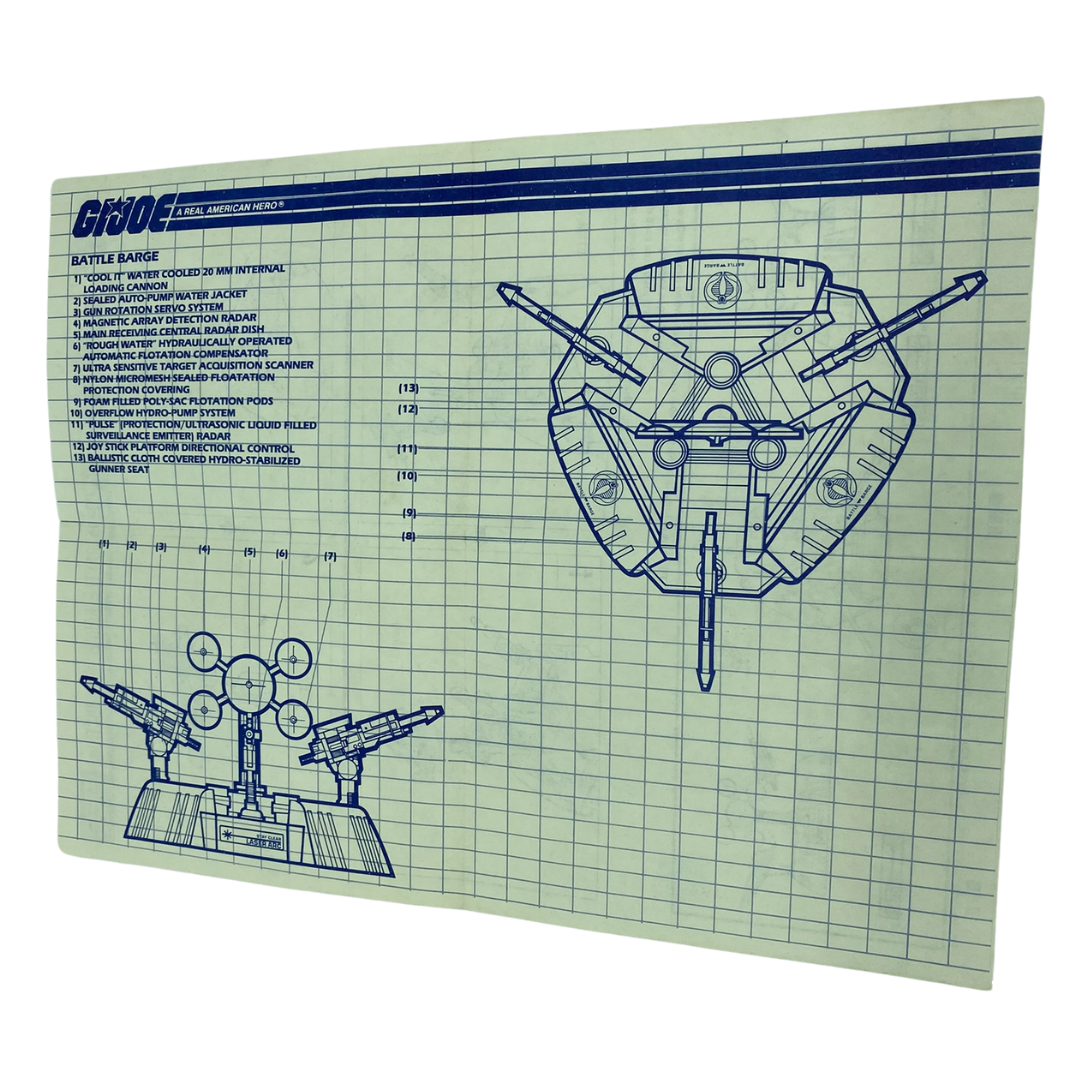 GI Joe, Action Force Cobra Battle Barge instructions 321