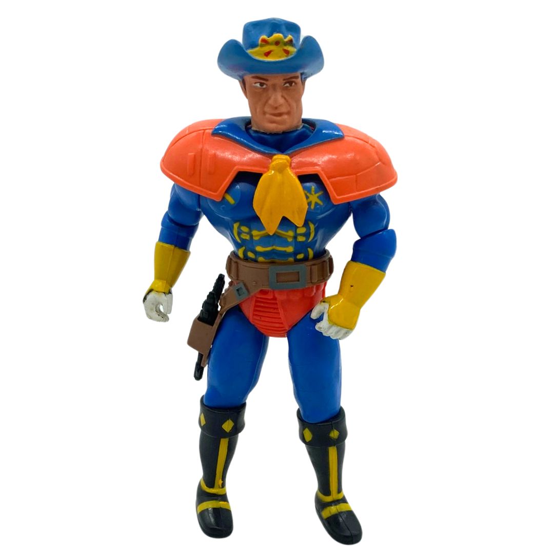 Cosmic Cowboys Buck Meteor nr complete with weapon and armour Acamas toys 112