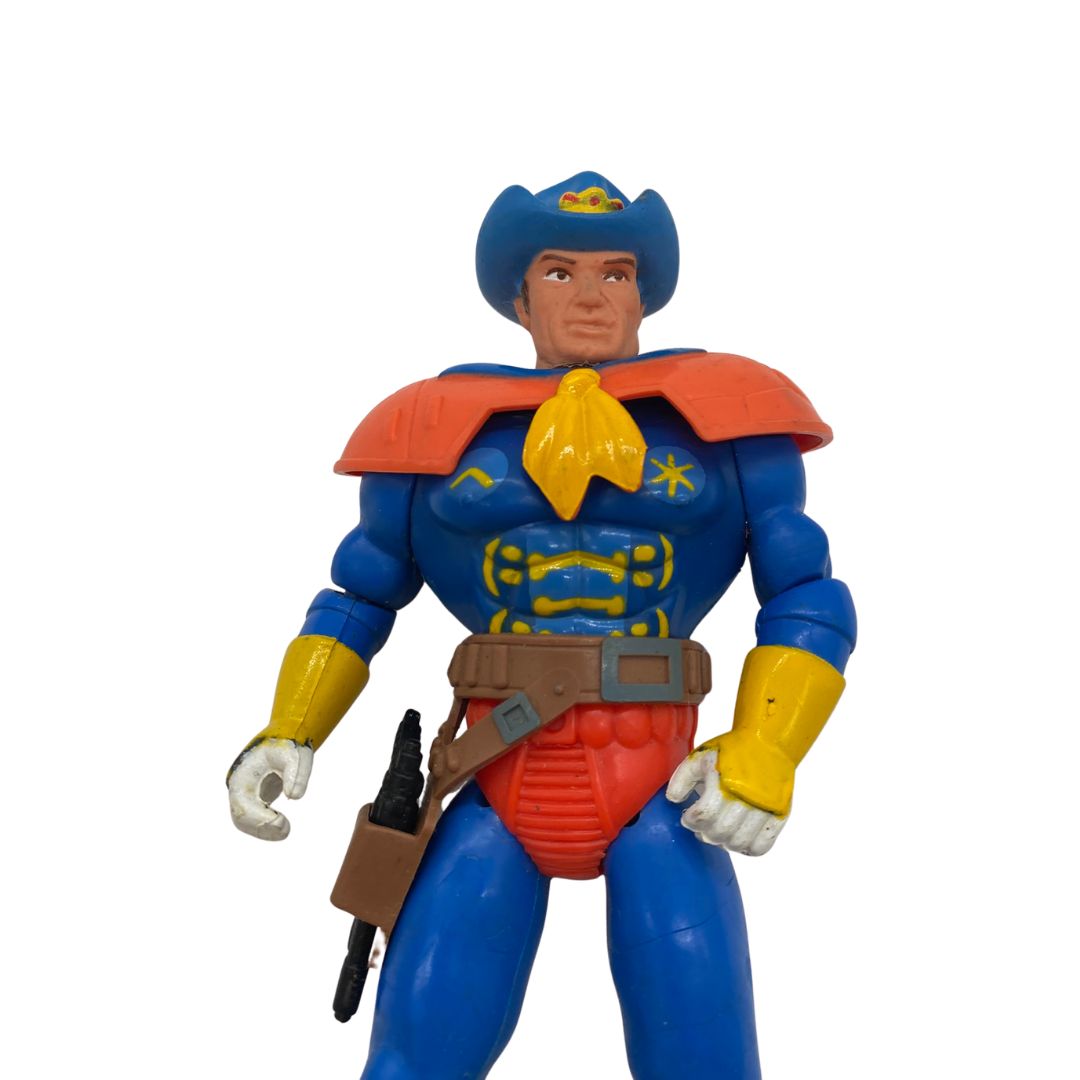 Cosmic Cowboys Buck Meteor nr complete with weapon and armour Acamas toys 112