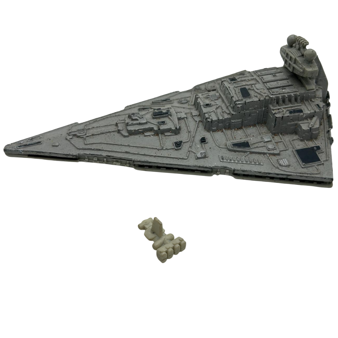Vintage Star Wars Diecast Imperial Cruiser Star Destroyer Kenner Complete 240B
