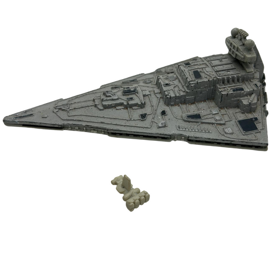 Vintage Star Wars Diecast Imperial Cruiser Star Destroyer Kenner Complete 240B