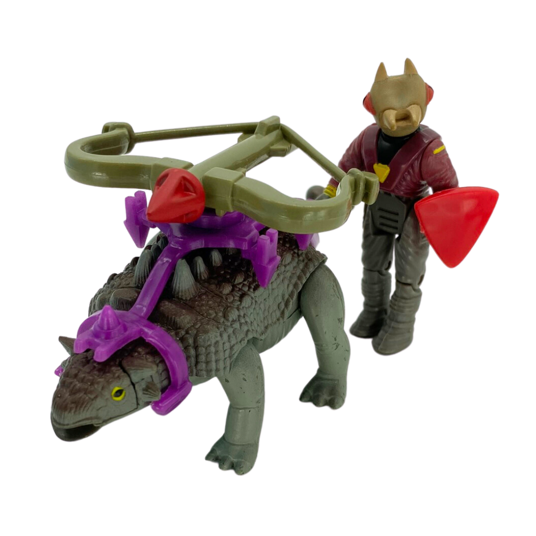 Dino Riders Ankylosaurus complete with Sting 356