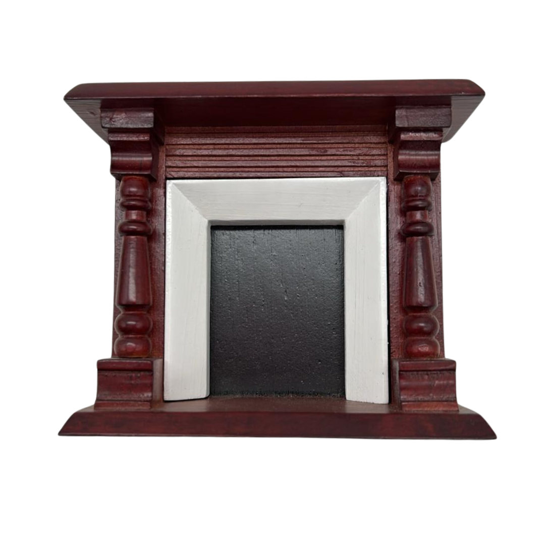 Dolls house Emporium fireplace with box 371