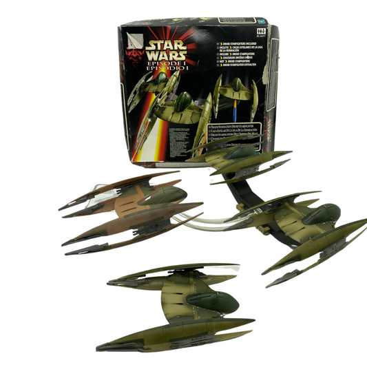 Star Wars 3 Droid Fighters with box Episode One