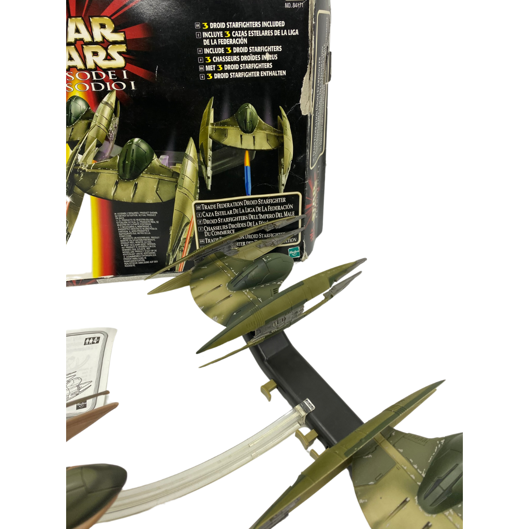 Star Wars 3 Droid Fighters with box Episode One