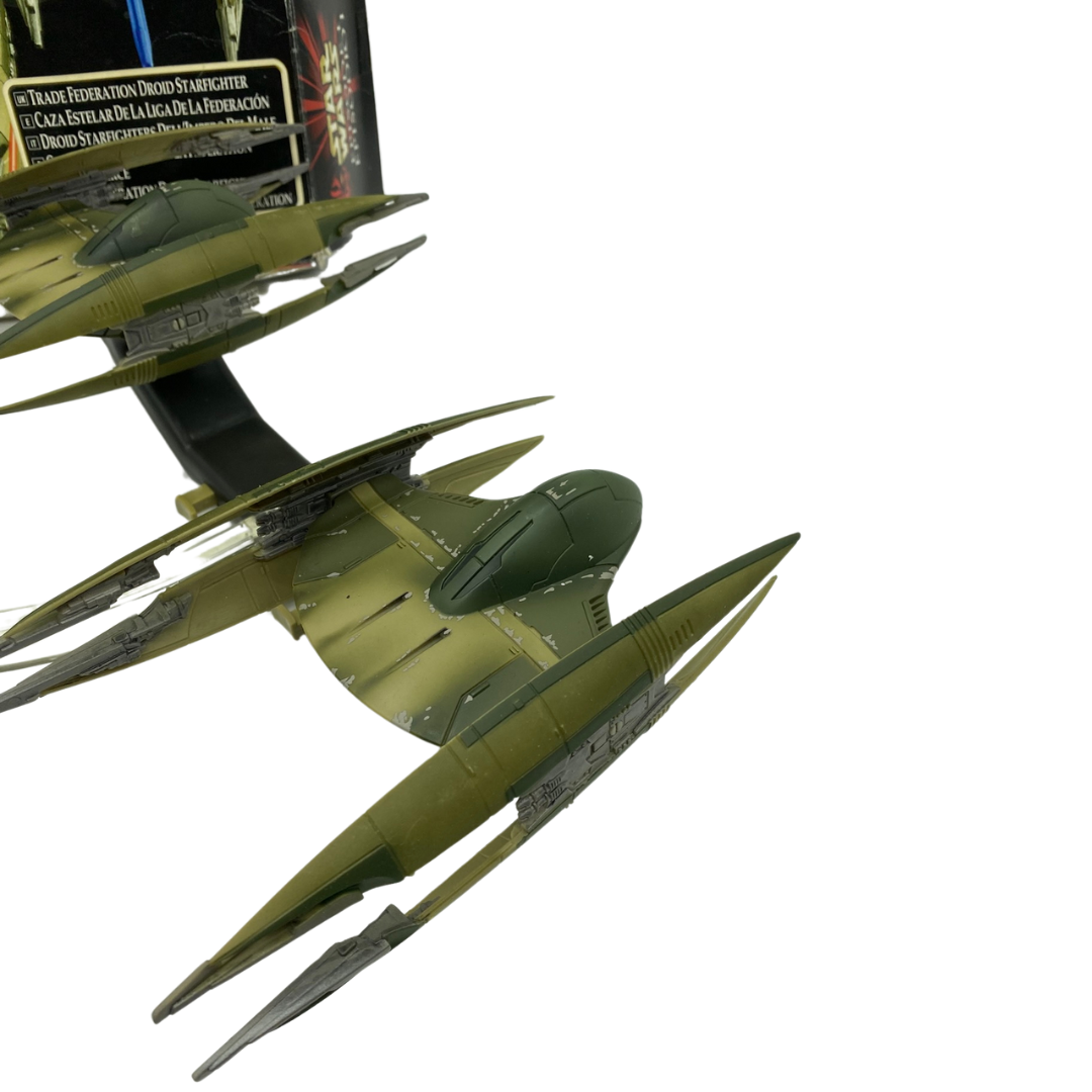 Star Wars 3 Droid Fighters with box Episode One