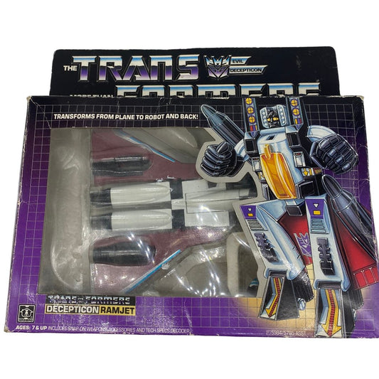 Transformers G1 Ramjet Seeker Jet boxed with inserts complete