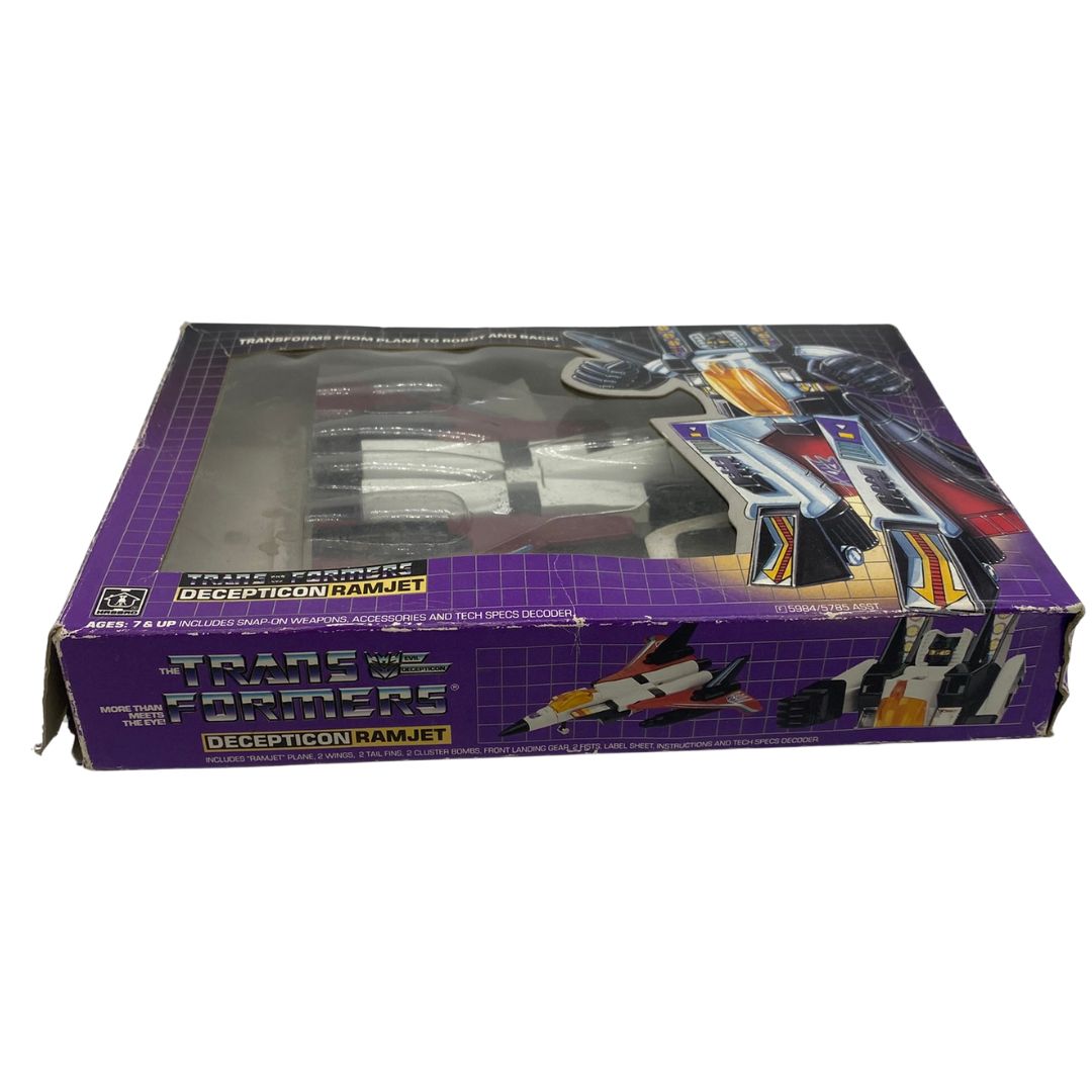 Transformers G1 Ramjet Seeker Jet boxed with inserts complete