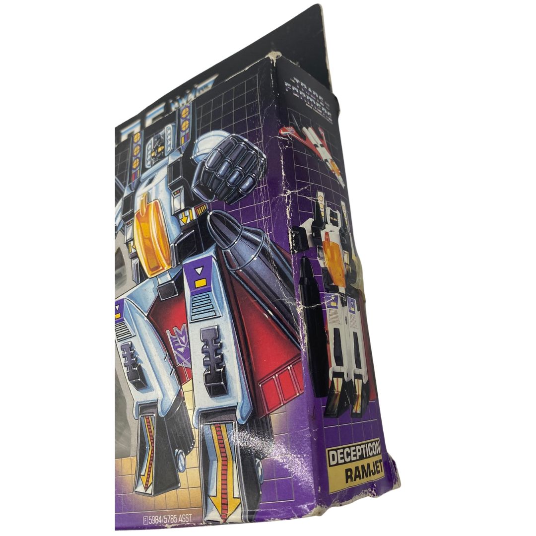 Transformers G1 Ramjet Seeker Jet boxed with inserts complete
