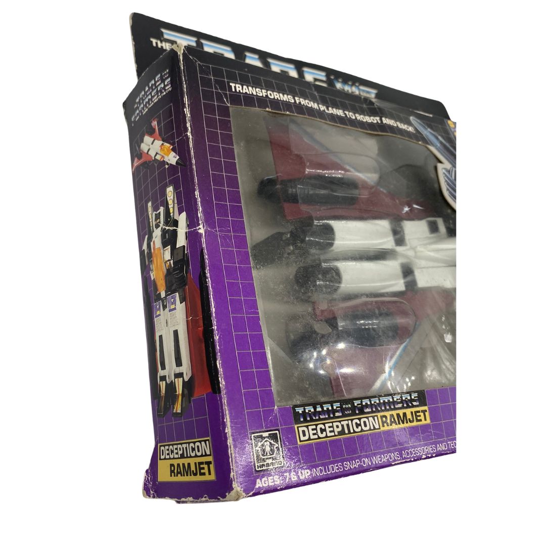 Transformers G1 Ramjet Seeker Jet boxed with inserts complete