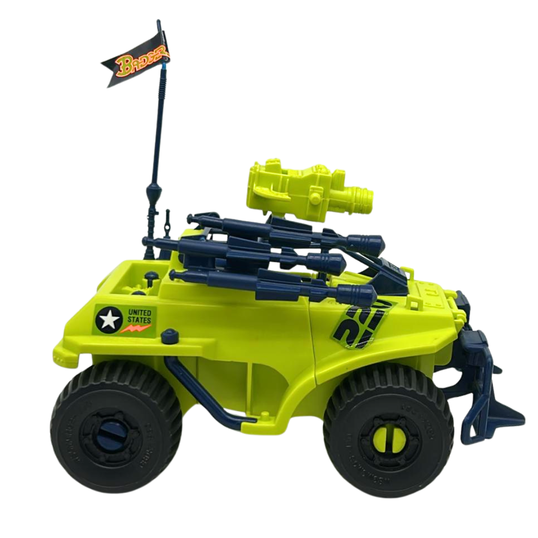 GI Joe, Action Force Badger / Mustang vehicle complete with aerial & flag 349
