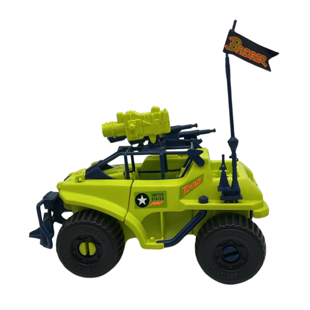 GI Joe, Action Force Badger / Mustang vehicle complete with aerial & flag 349