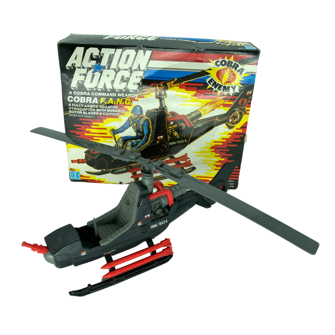 Action Force, G.I. Joe, FANG helicopter boxed