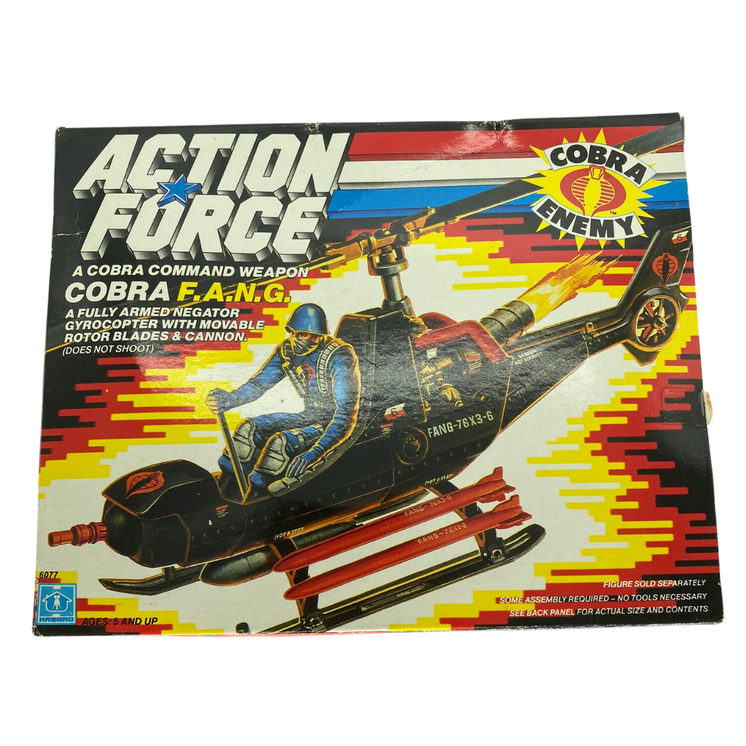 Action Force, G.I. Joe, FANG helicopter boxed