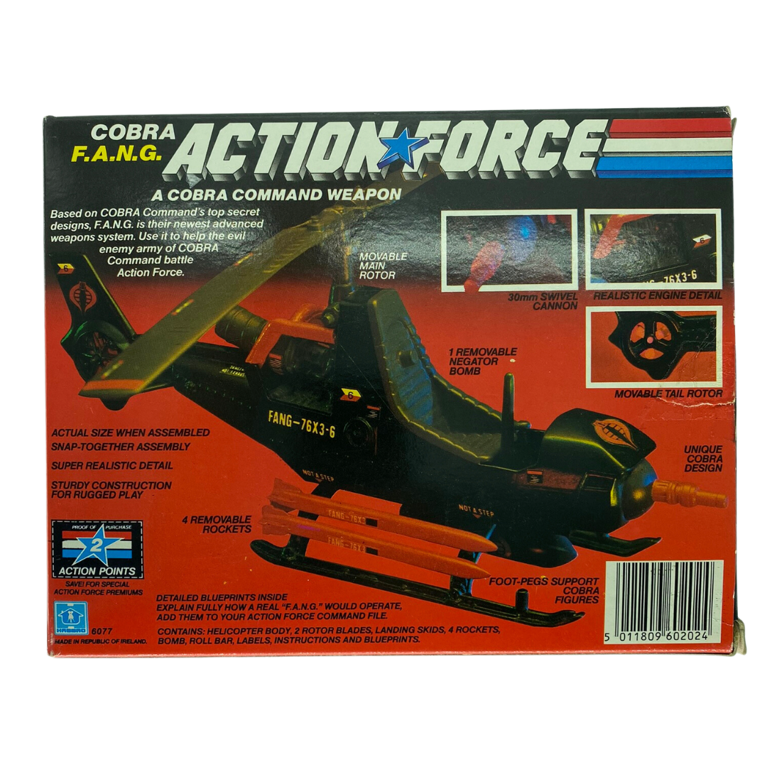 Action Force, G.I. Joe, FANG helicopter boxed