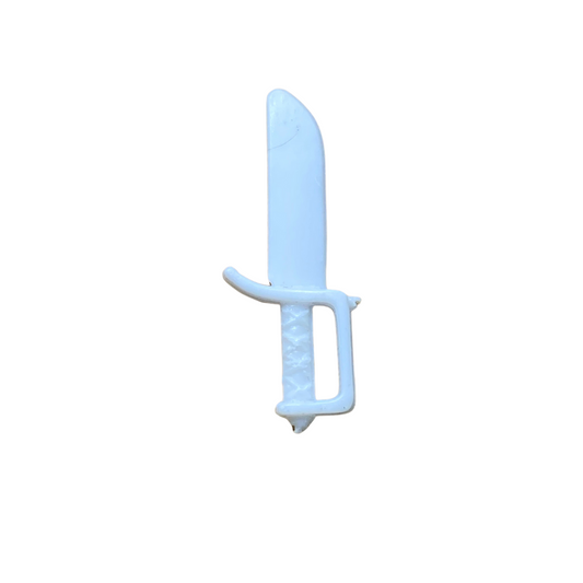 GI Joe, Action Force Bushido knife weapon part white 546