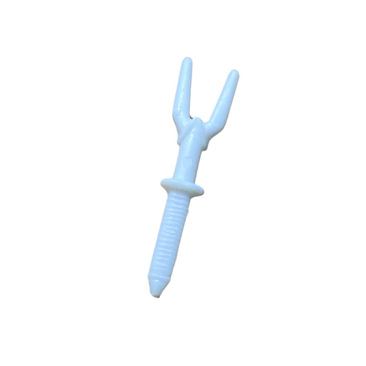GI Joe, Action Force Bushido knife weapon part white 546-2
