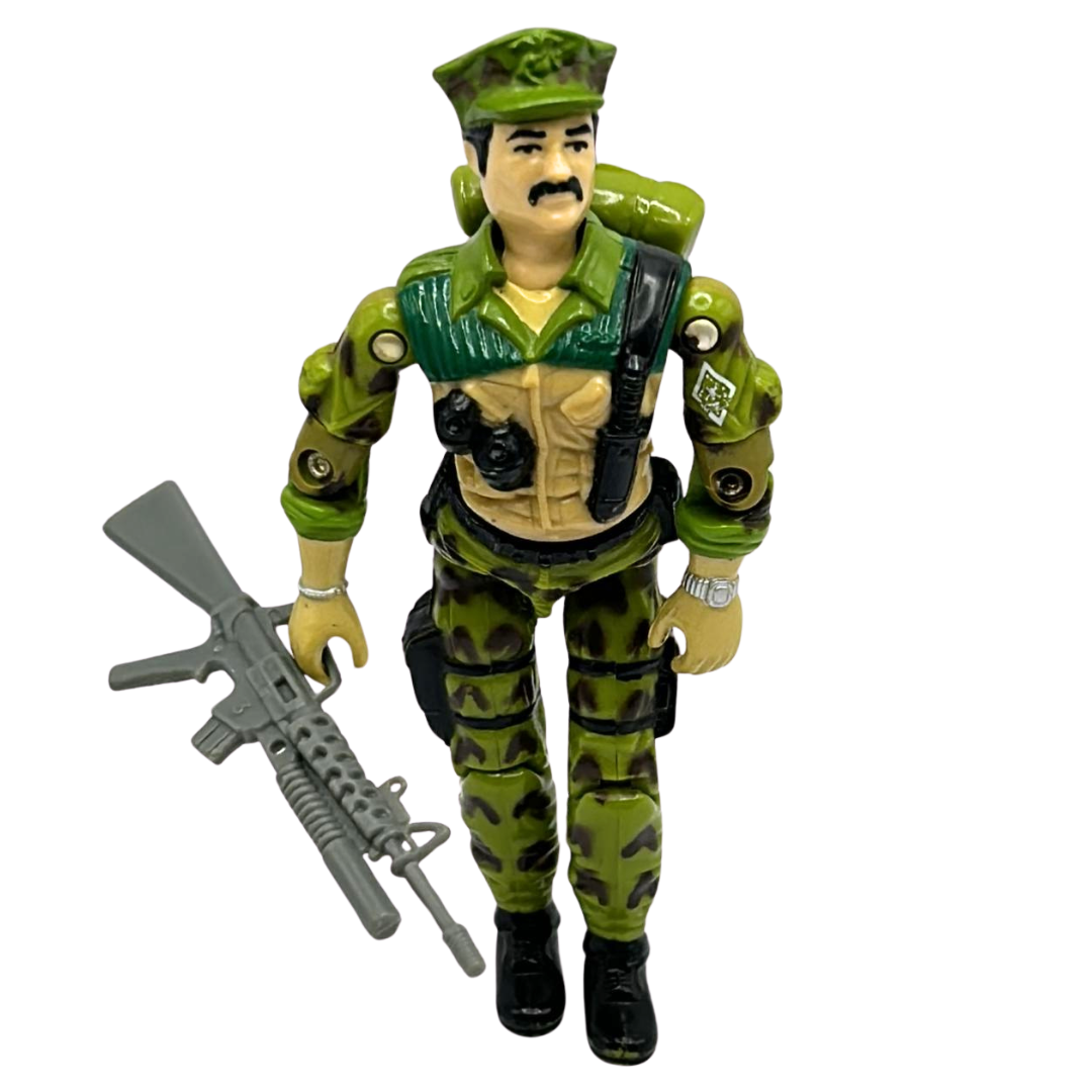 GI Joe, Action Force, Leatherneck V1 complete, 1980S, vintage figure 282