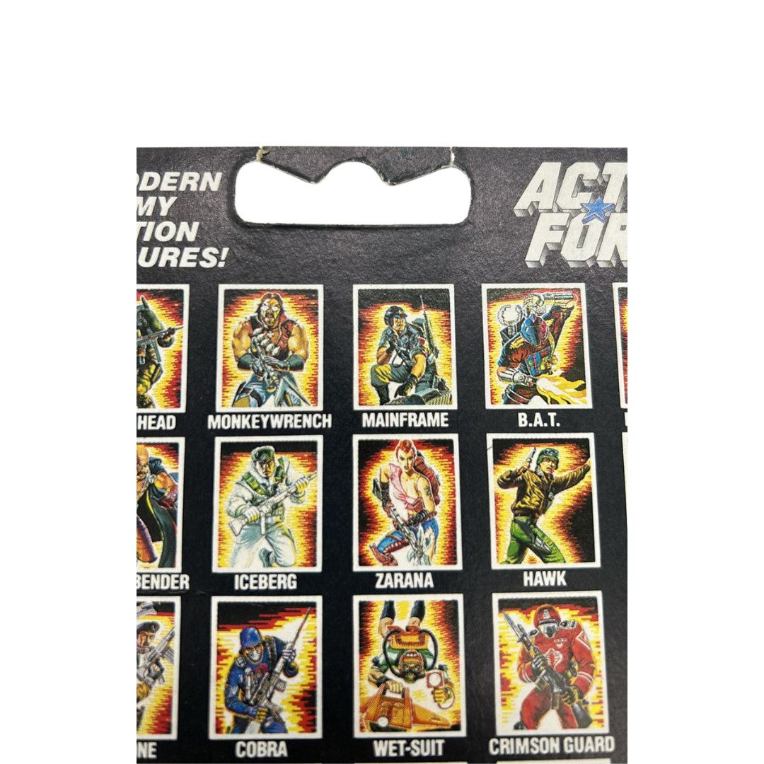 GI Joe, Action Force Leatherneck Action Force original cardback