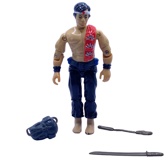 GI Joe, Action Force Quick Kick complete figure damaged crotch 843