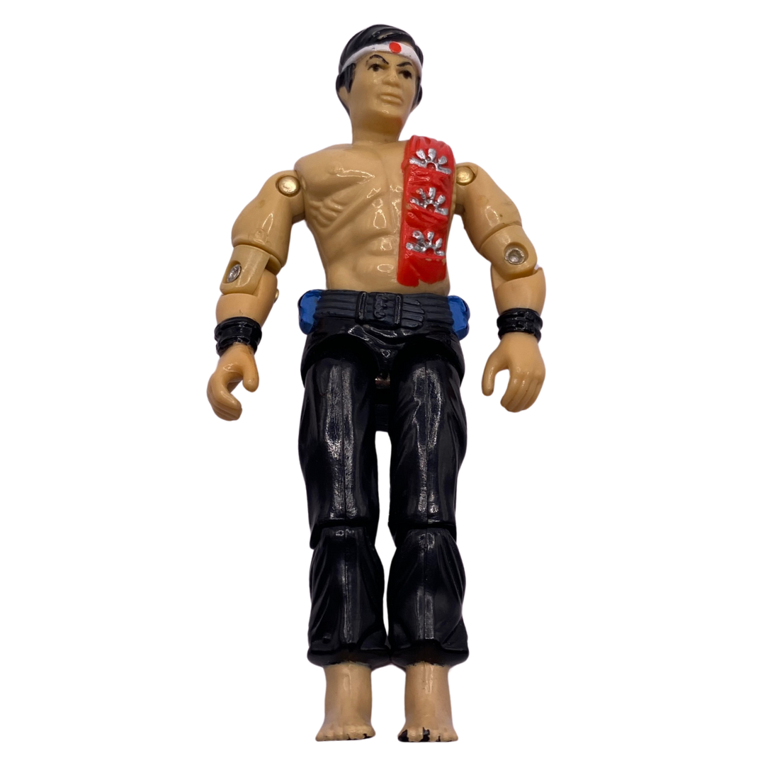 GI Joe, Action Force Quick Kick complete figure damaged crotch 843