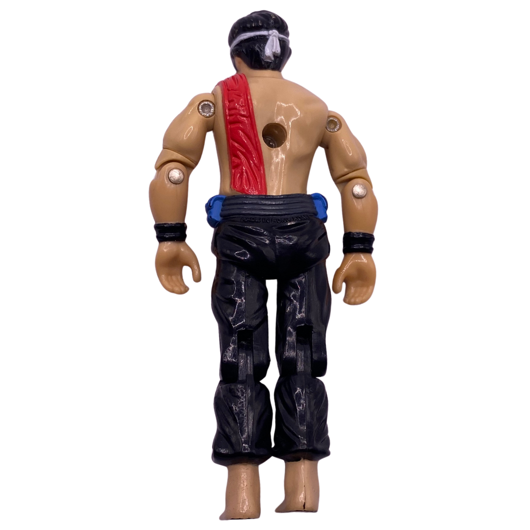 GI Joe, Action Force Quick Kick complete figure damaged crotch 843