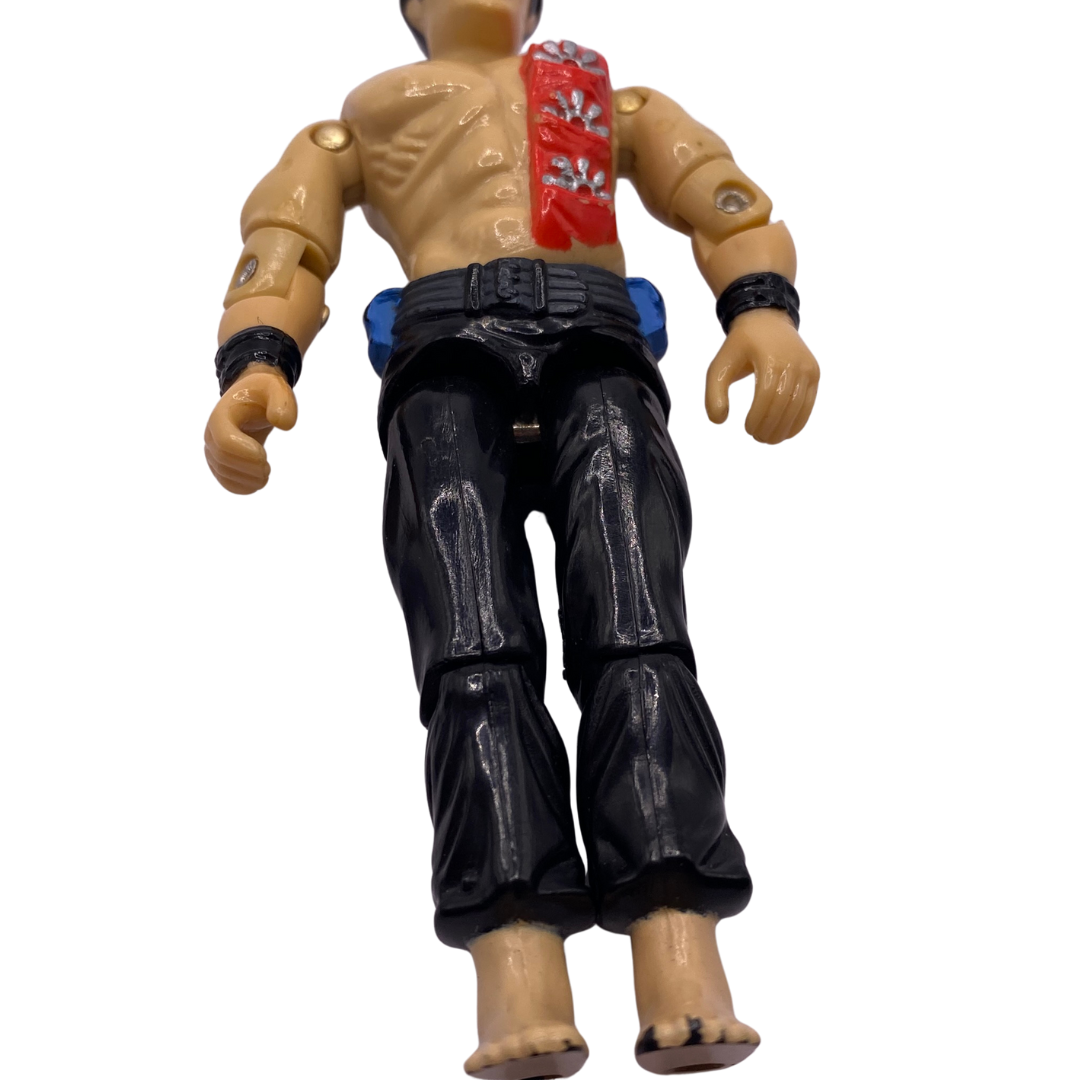 GI Joe, Action Force Quick Kick complete figure damaged crotch 843