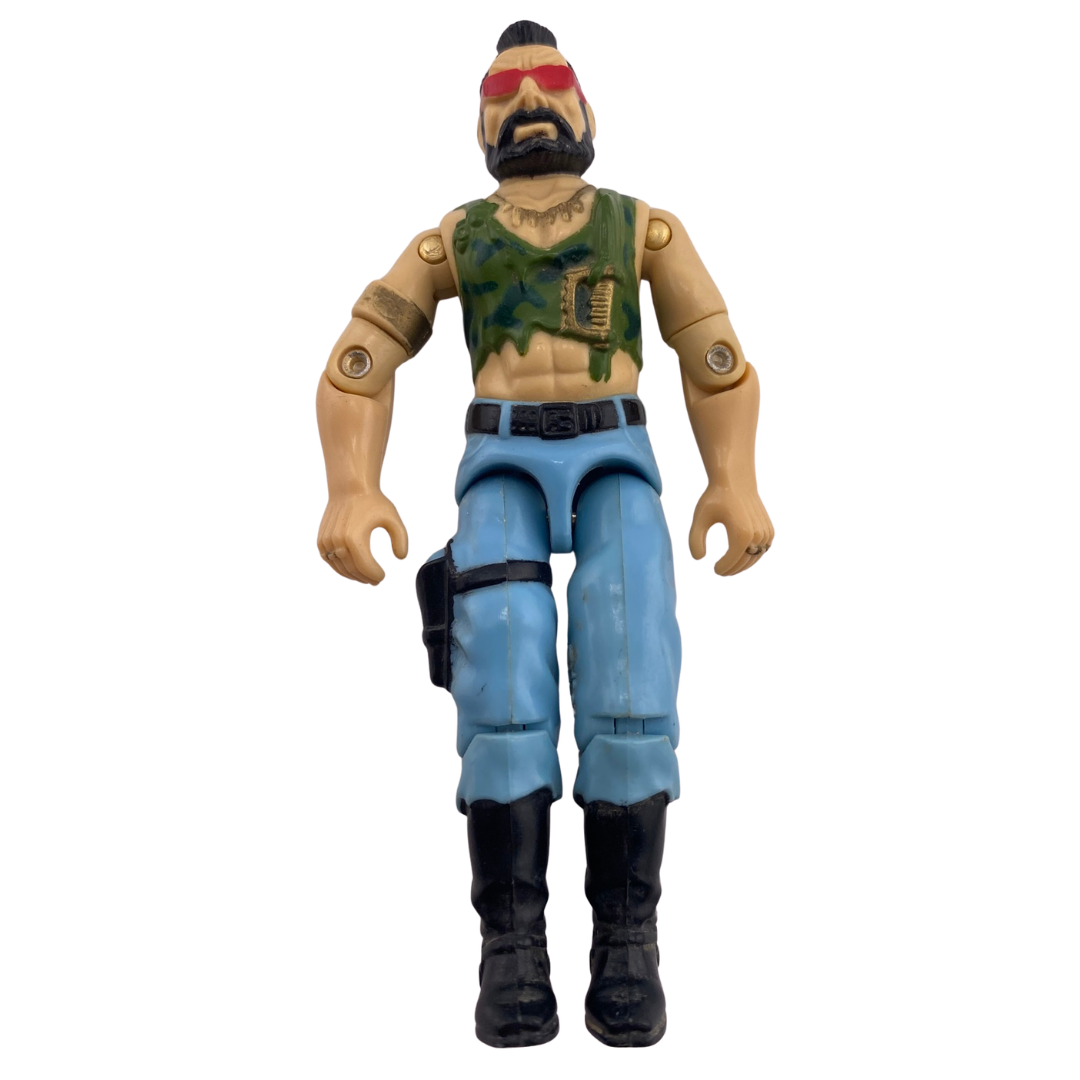 GI Joe, Action Force Ripper Dreadnok figure complete 373