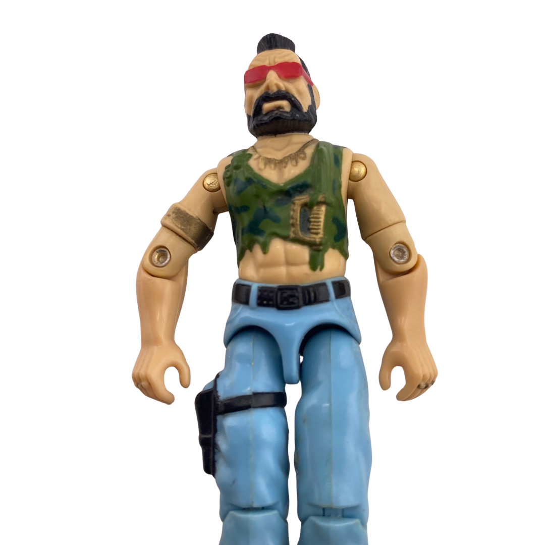 GI Joe, Action Force Ripper Dreadnok figure complete 373