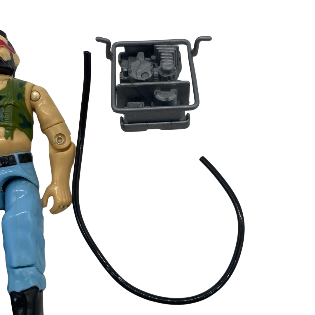 GI Joe, Action Force Ripper Dreadnok figure complete 50