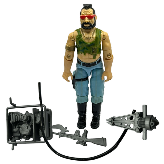 GI Joe, Action Force Ripper figure complete Dreadnok 761