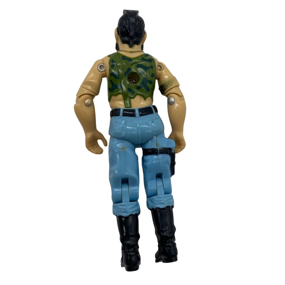 GI Joe, Action Force Ripper Dreadnok figure complete 50