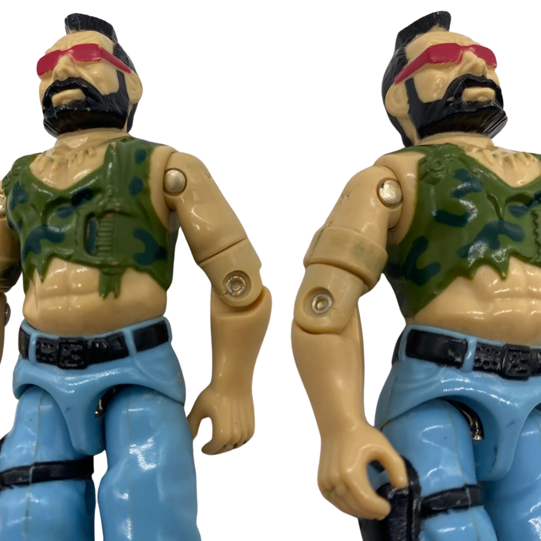 GI Joe, Action Force Ripper Dreadnok figure complete 50