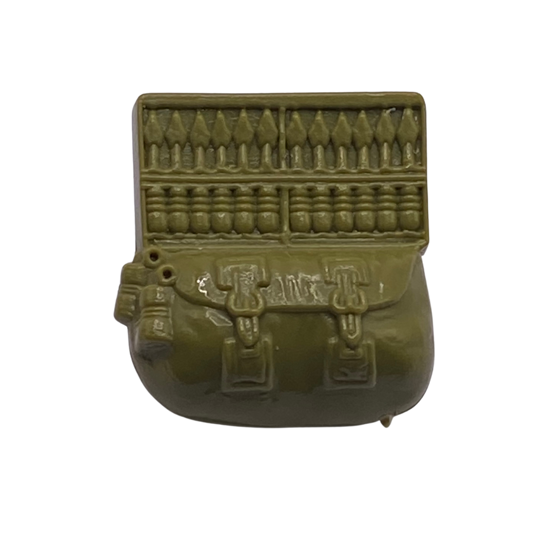 GI Joe, Action Force Spirit backpack part green 456