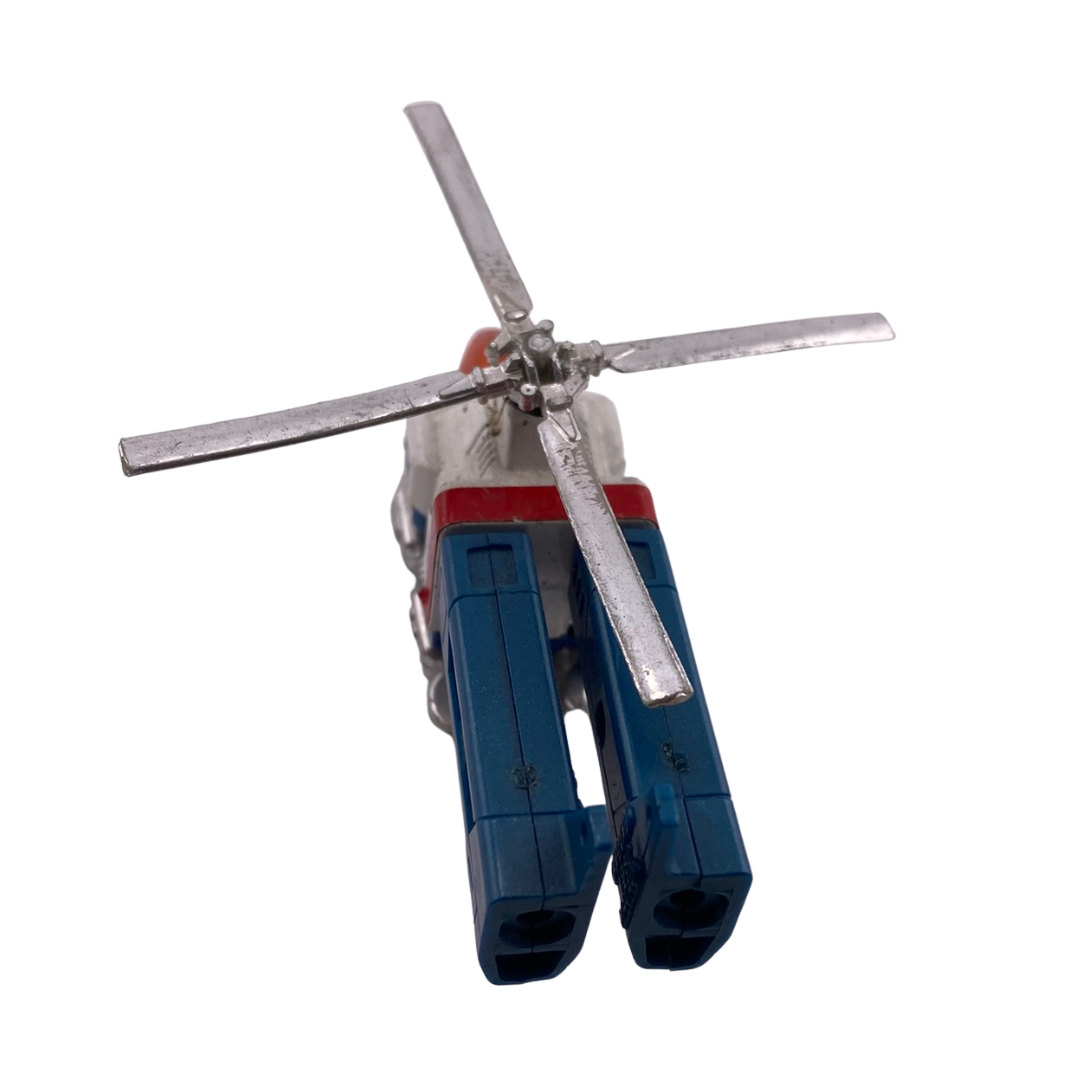 Gobots Cop-Tur Helicopter figure with rotorblades 491