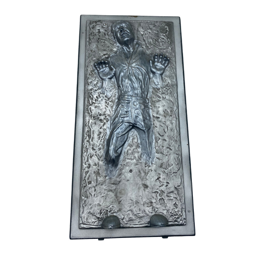 Star Wars 1/6 scale Carbonite Block with Frozen Han Solo 13" 1998 Vintage