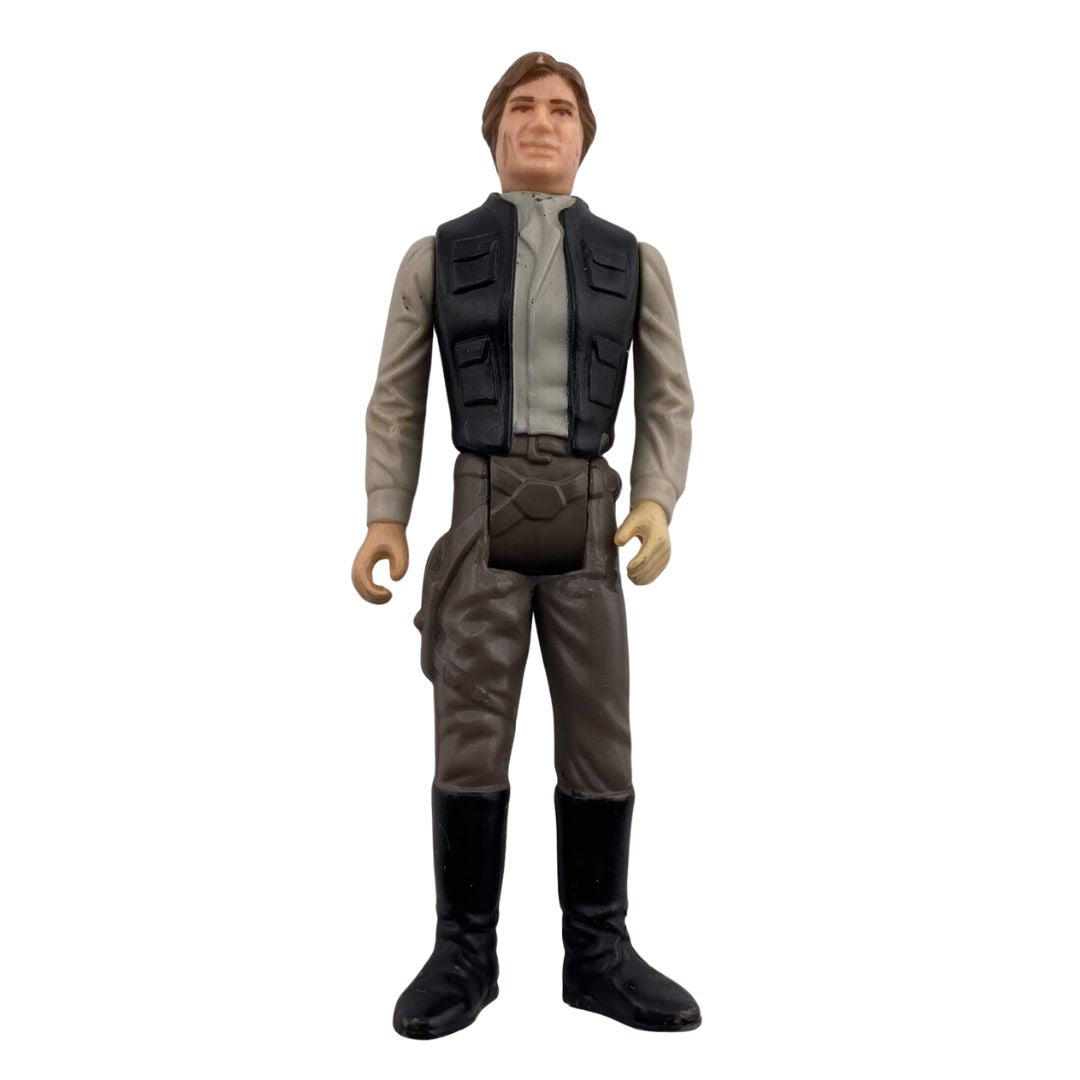 Vintage Star Wars Han Solo Trench Coat complete orig gun LFL 1984 no COO 484