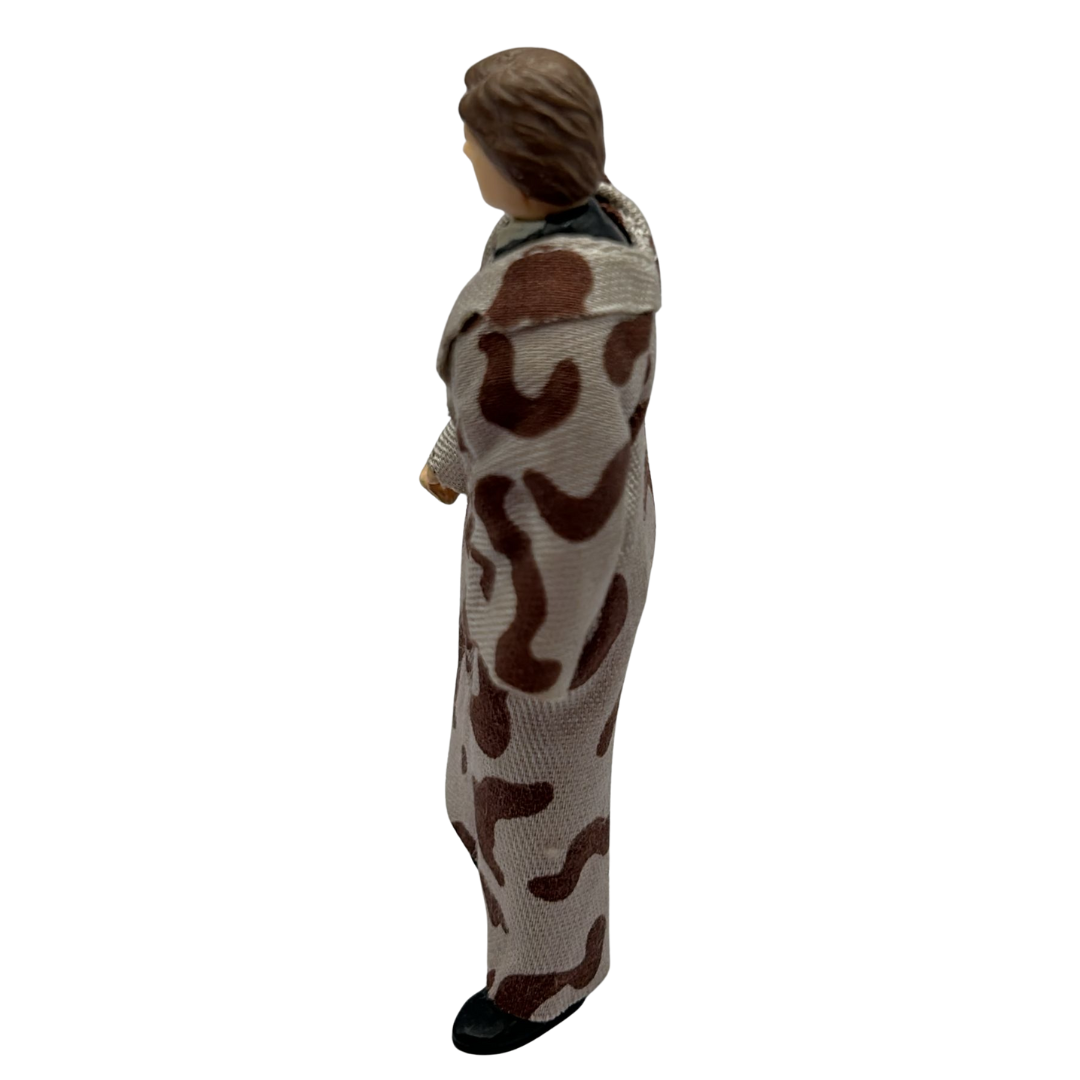 Vintage Star Wars Han Solo Trench Coat Endor complete LFL 1984  922