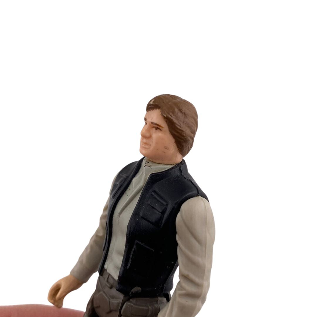 Vintage Star Wars Han Solo Trench Coat complete orig gun LFL 1984 no COO 484