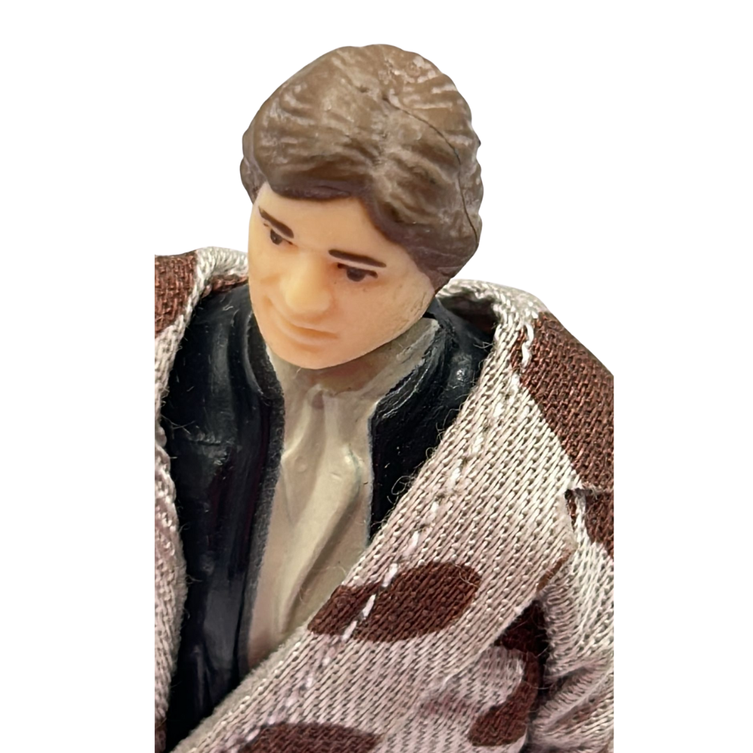 Vintage Star Wars Han Solo Trench Coat Endor complete LFL 1984  922