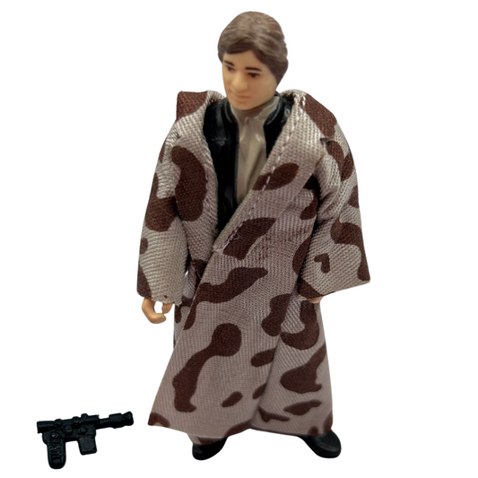 Vintage Star Wars Han Solo Trench Coat Endor complete LFL 1984  922