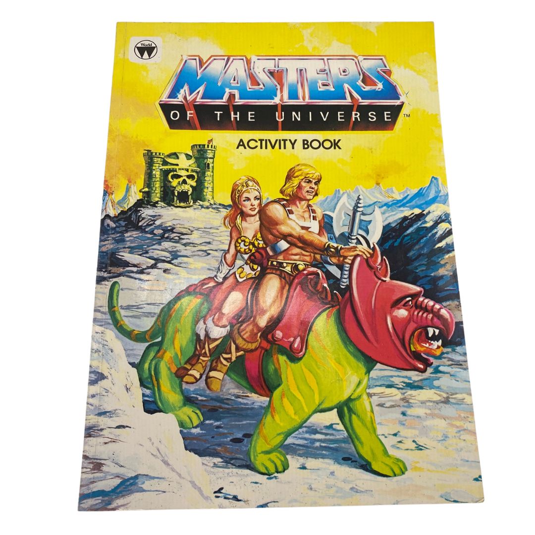 Masters Of The Universe He-Man Activity Book by World vintage