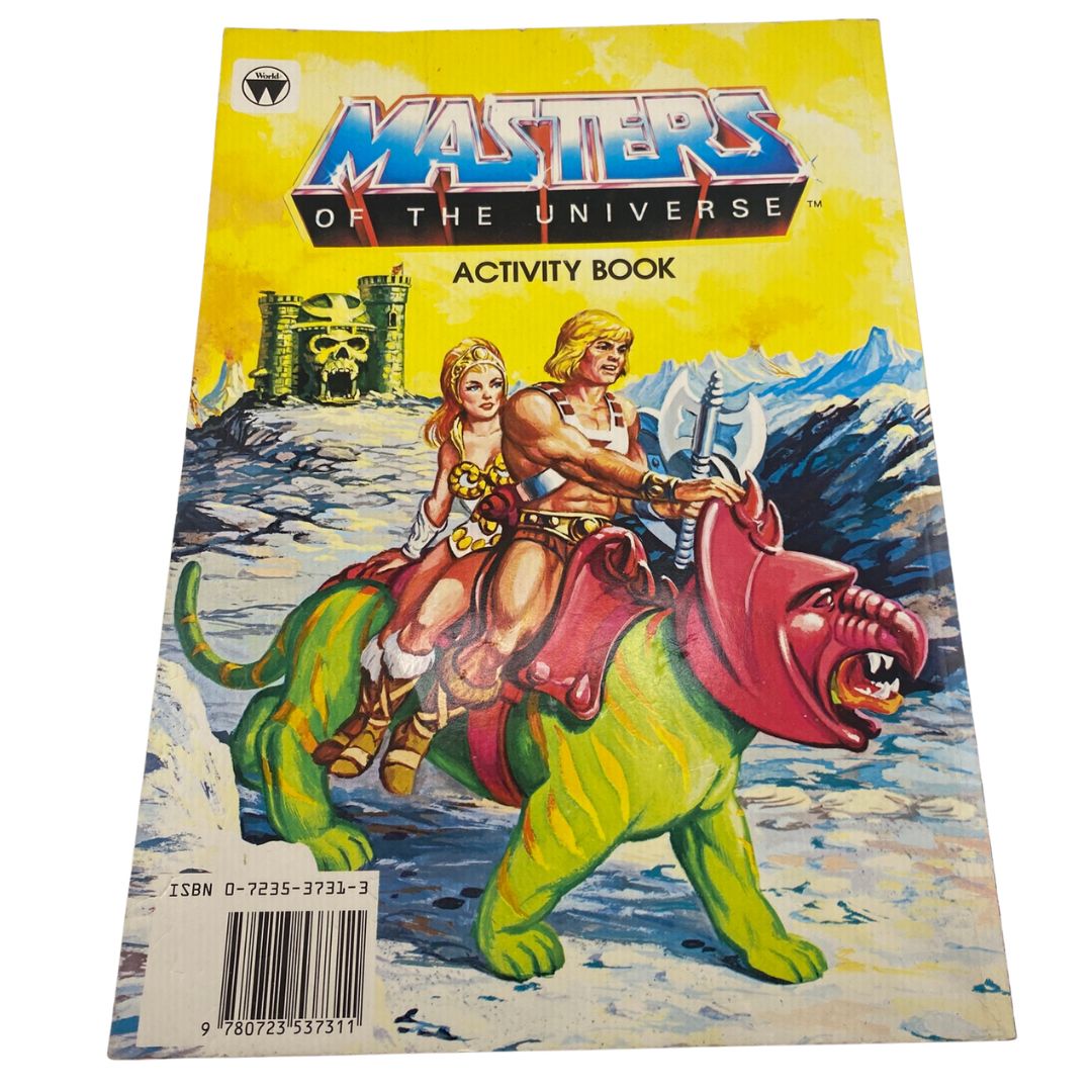 Masters Of The Universe He-Man Activity Book by World vintage