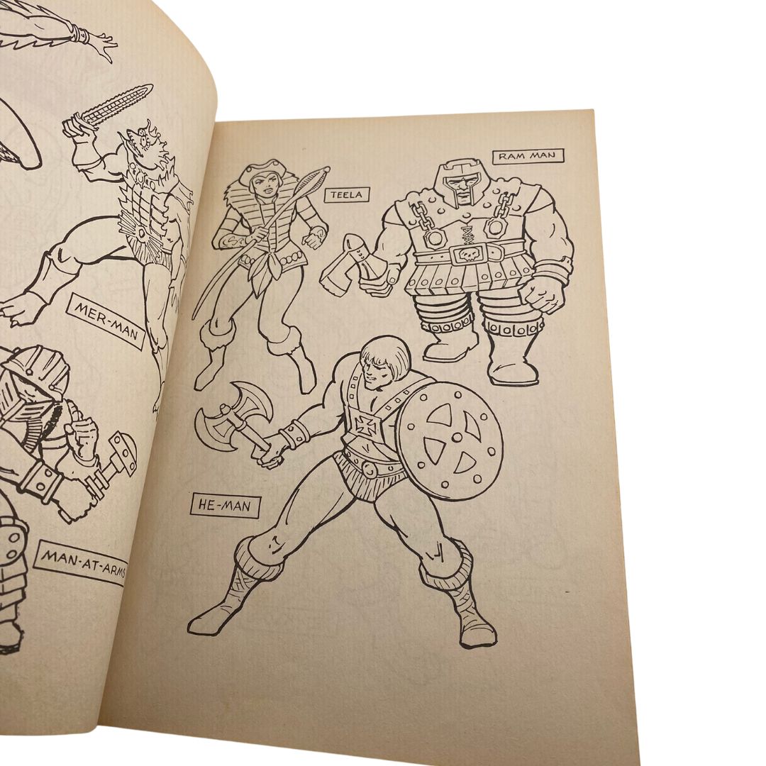 Masters Of The Universe He-Man Activity Book by World vintage