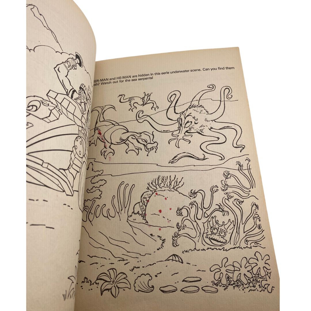 Masters Of The Universe He-Man Activity Book by World vintage
